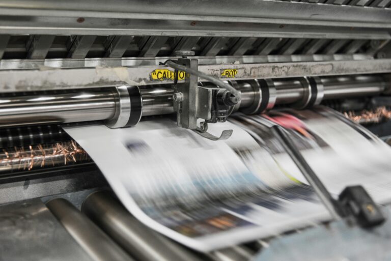 Newspaper printing